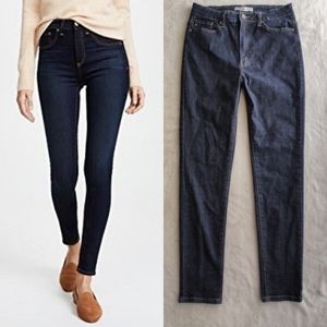 Dark wash skinny Kan Can jean